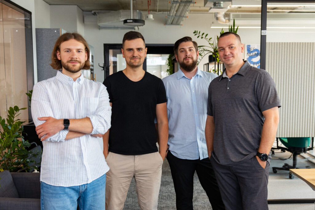 Group photo of members from Spyrosoft AdTech