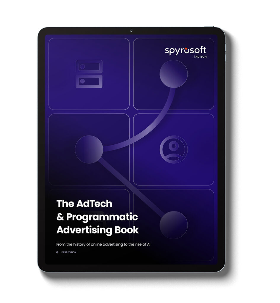An image of the front cover of the AdTech and programmatic advertising book on a white background.